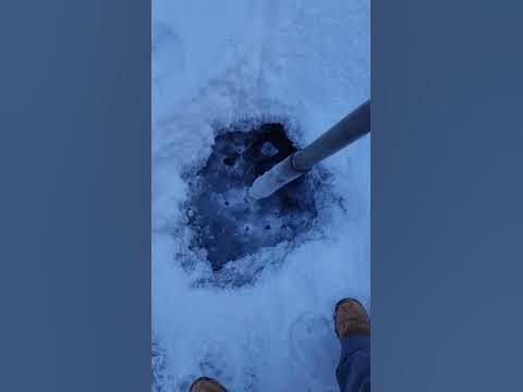 добыча воды зимой :) - YouTube
