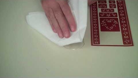 Glass Etching With Over N Over Stencils