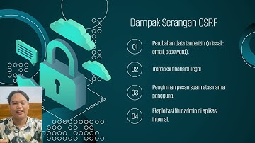 Teknik Penyerangan Cyber Security : Cross-Site Request Forgery (CSRF)