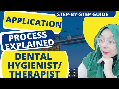 APPLICATION PROCESS OF DENTAL HYGIENIST/THERAPIST IN UK.|STEP BY STEP ...
