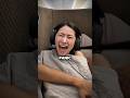 This girl got called out for crying in plane😨