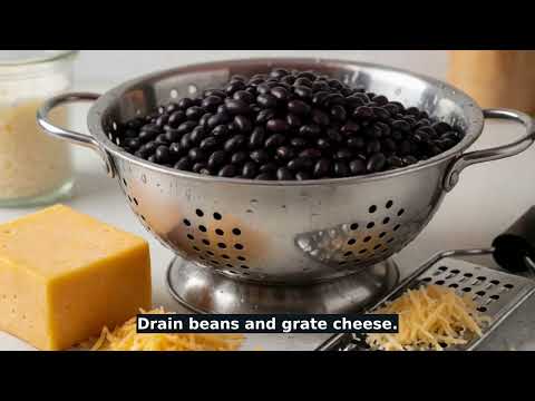 Sweet Potato & Black Bean Mini Quesadillas recipe video thumbnail
