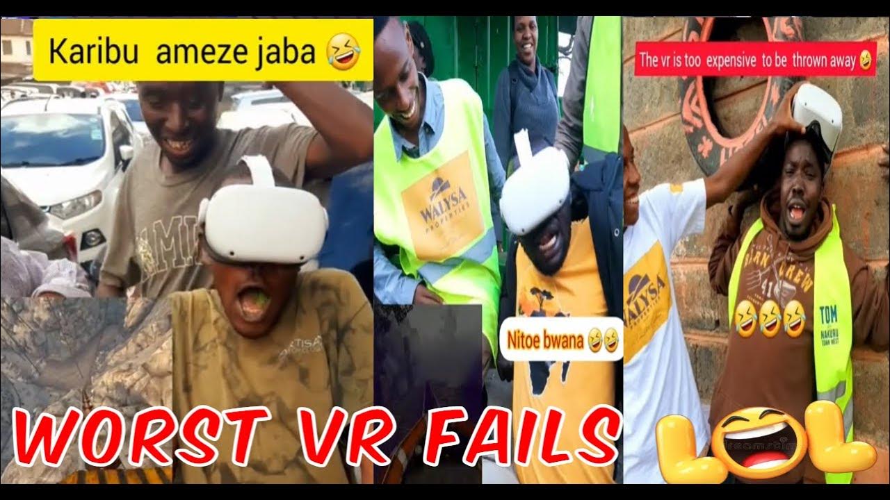 VR FUNNY KENYAN REACTIONS 🤣😆😂 YouTube