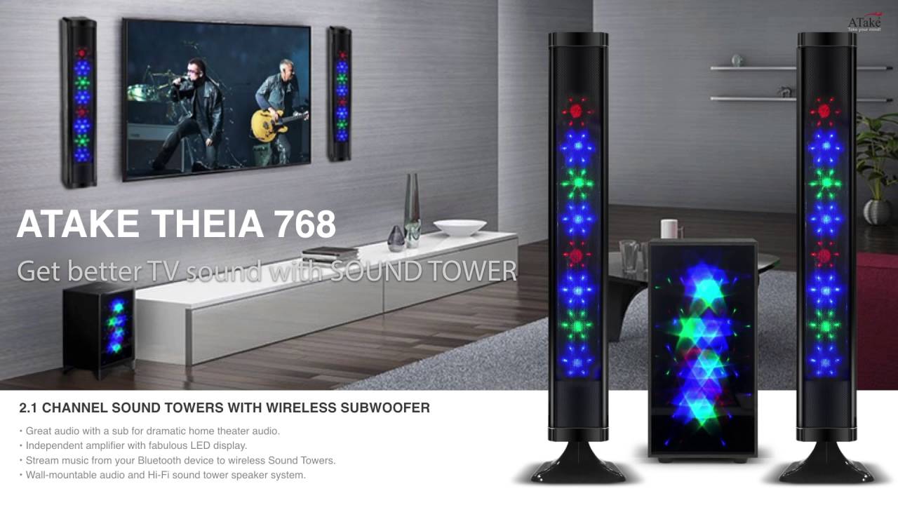 sound tower for tv