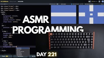 Keyboard ASMR: CSS Battle 29th October