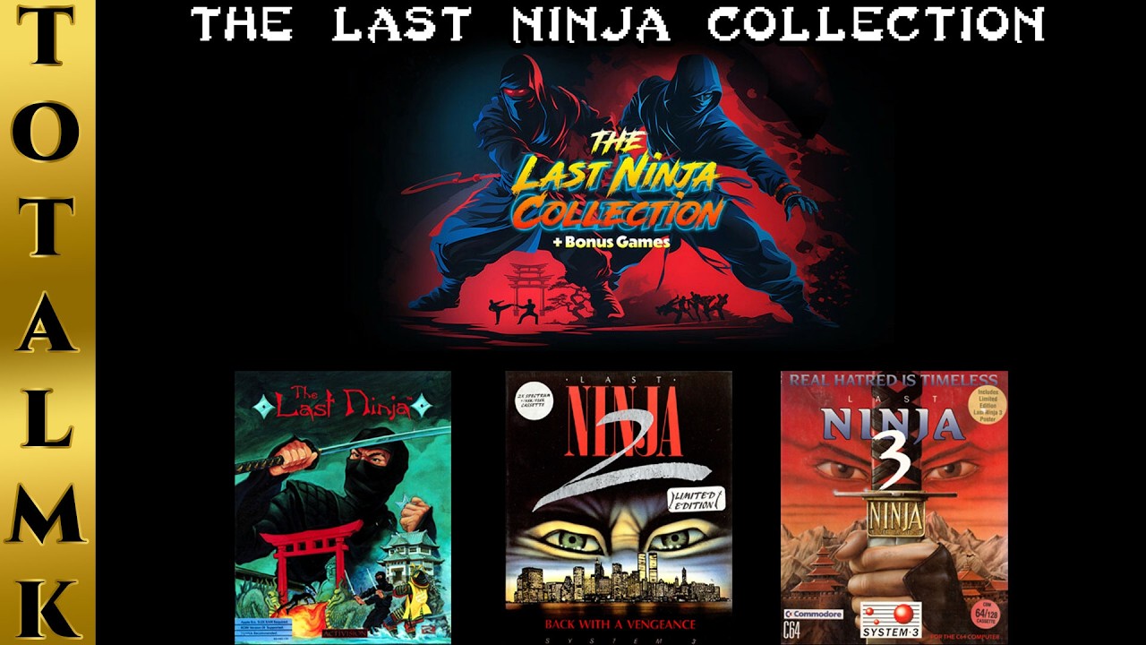 COMMODORE Ninja Collection - Jeu Commodore 64 - PEGI 3 - Testé
