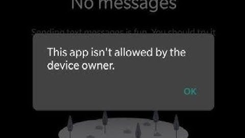 Message | This app isn