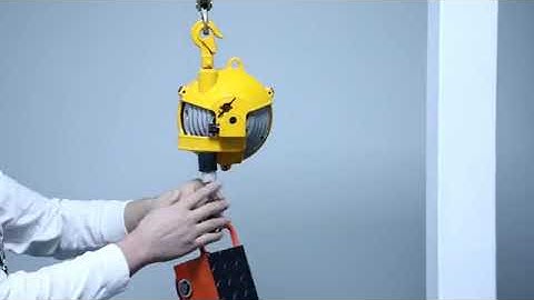 5kg retractable Spring balancer tool repair, spring balancer working principle adjustment