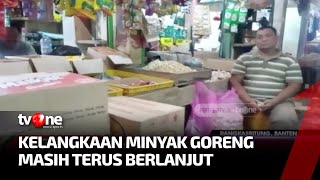Minyak Goreng Masih Langka Di Pasaran Masyarakat Kecewa  Kabar Petang Tvone
