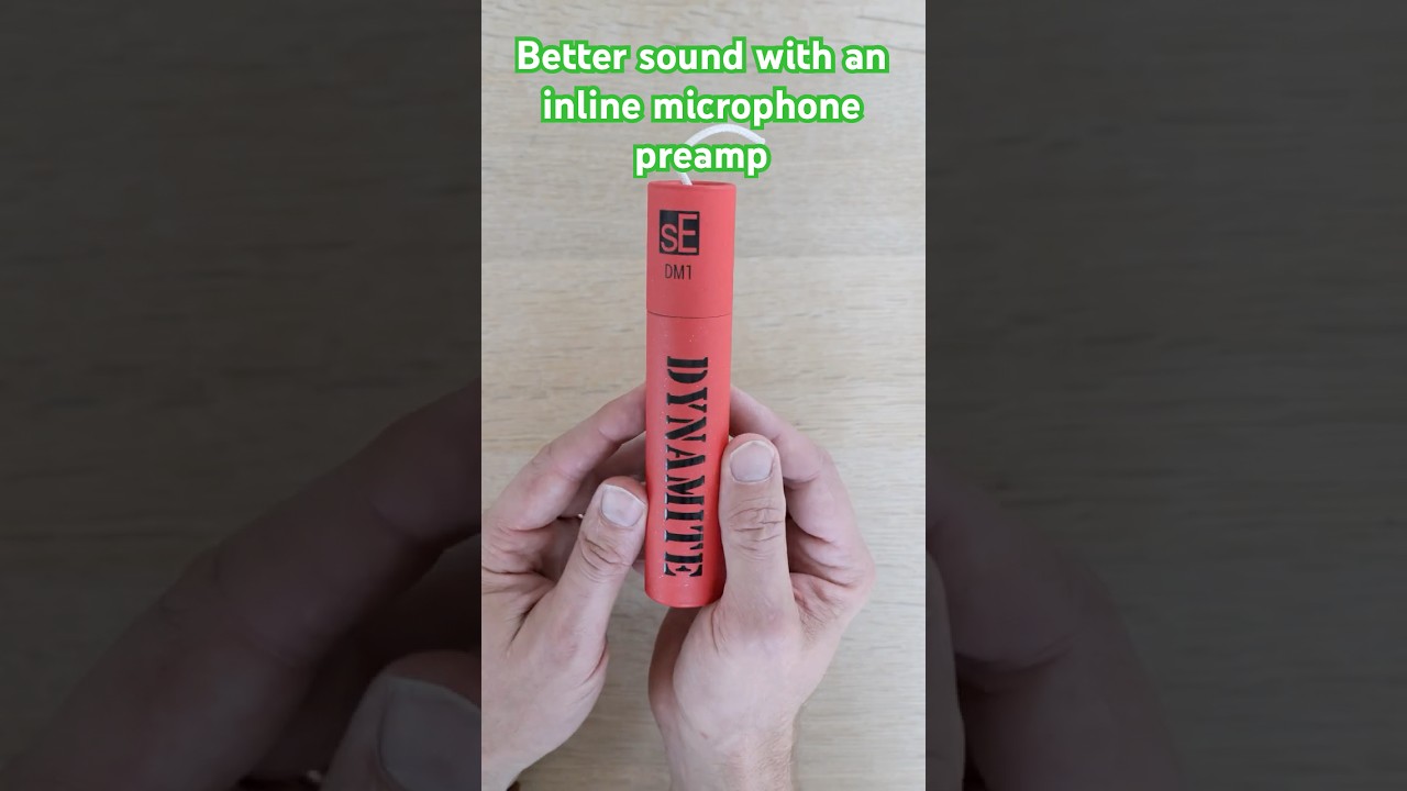 Brilliant sound with a preamp - YouTube