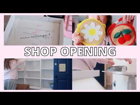 ❀ Getting the shop organized again + make a shop order w/ me