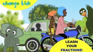 Fractions Are Easy | Learn Math with Ubongo Kids | African Cartoons