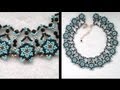 Beading4perfectionists : Netted necklace, putting the designs together Part 2 of 2