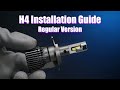 H4 Installation guide || Regular version