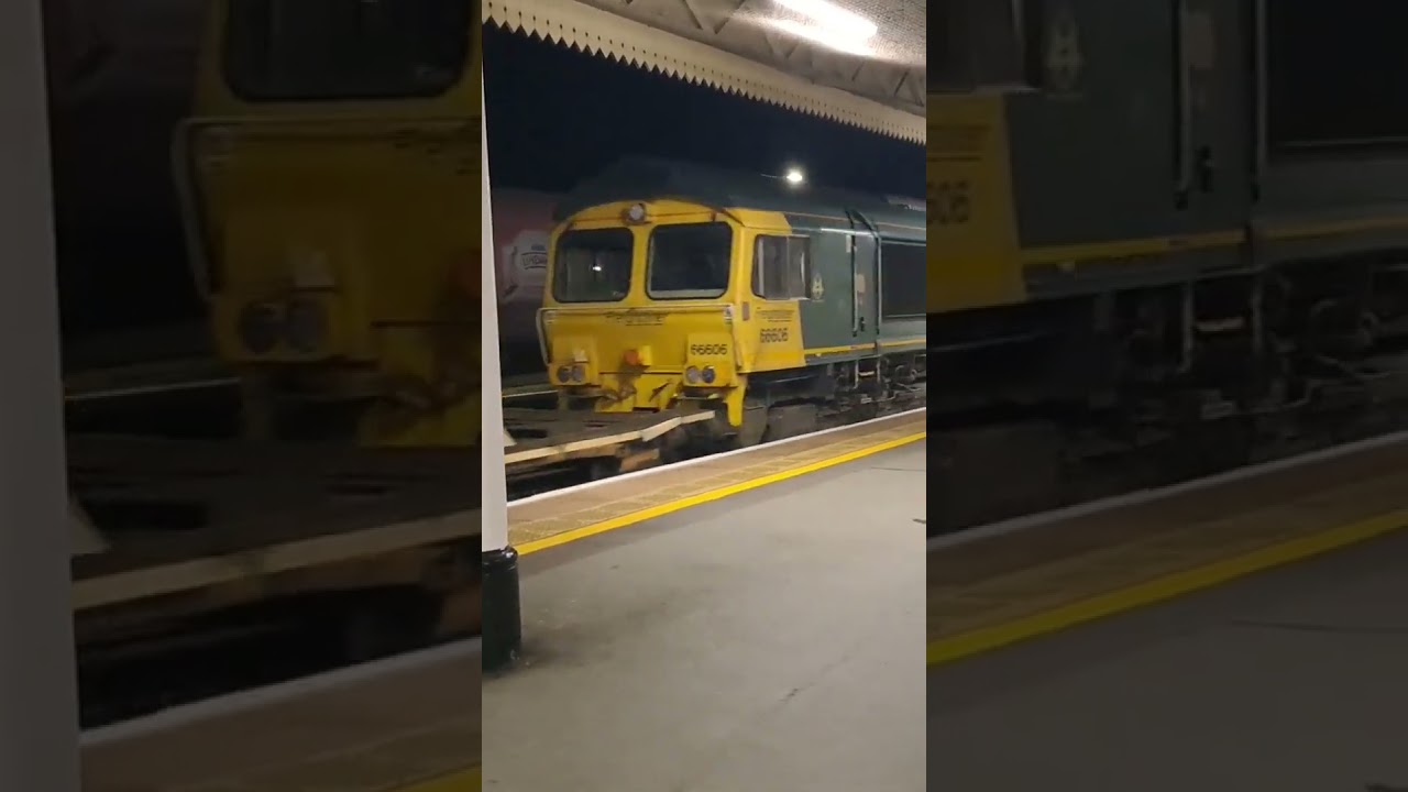 66606 passing Taunton 29th October 2024 6Y97