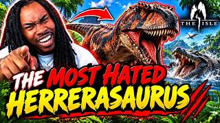 🔥THE ISLE 🟥#1 HERRERA ENTERTAINER🟥 0 DEATHS 100 KILLS 😈 BEST TREE ATTACKER  🟥 BEST SNEAKY EATER🤐LIVE