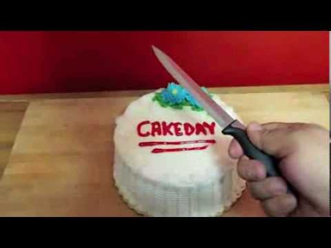 Fastest Way To Cut A Cake