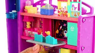 Polly Pocket - Centrum Handlowe Pollyville Zestaw 6 Poziomów Gfp89 Demo Video