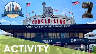 4K CRUISE 🛳 CIRCLE  LINE ⭕️ NEW YORK CITY 🗽FULL TOUR 📸 NYC 🇺🇸 SUMMER 2022