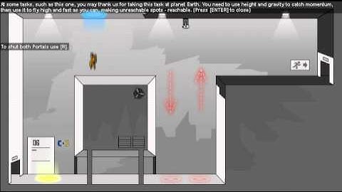 Portal The Flash Version Walkthrough 1-10.avi