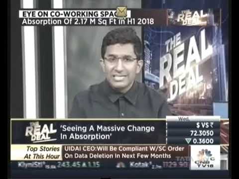 CNBC covers the Founders of Innov8 Coworking (Dr Ritesh Malik),WeWork India (Karan Virwani) & Cowrks