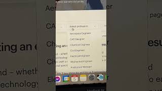 Create engineer resume in 15 seconds 🔥