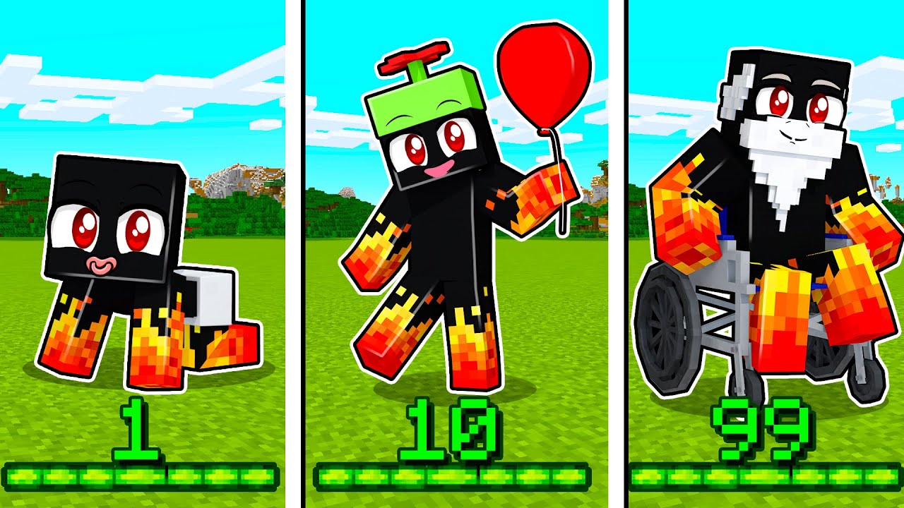 ATHOS FICA MAIS VELHO A CADA NÍVEL DE XP NO MINECRAFT