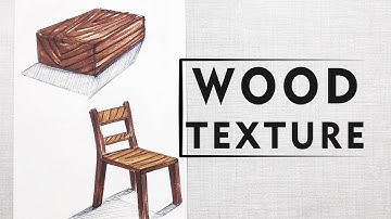 Wood Texture Rendering | Alcohol Markers