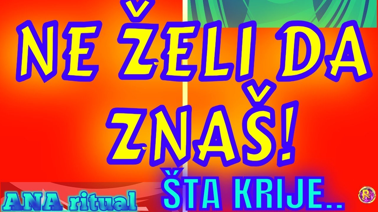 NE ŽELI DA SE ZNA! ŠTA KRIJE...?