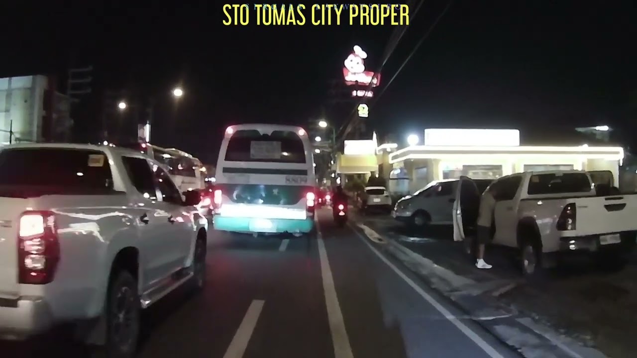 Sto.Tomas City Traffic Update during Rush Hours.
