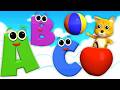 Learn ABC Letters with Fun Words | A to Z Alphabet Learning Video for Kids