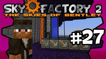 Bedrockium and Cobble Compressing | Sky Factory 2 | Ep.27
