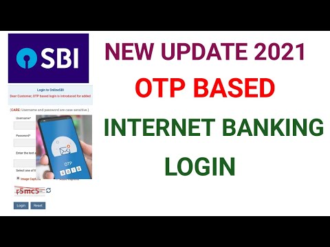 how to login in sbi internet banking using otp | sbi internet banking login using otp | new update