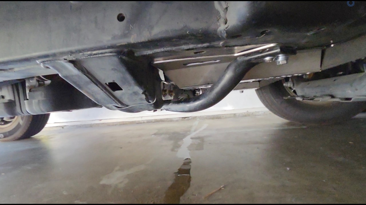 Prevent Rust on your 4Runner - Re-Route AC Condenser Hose - YouTube