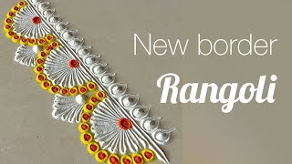BORDER designs 🤩 | FESTIVALS rangolis |Shikha's Rangoli