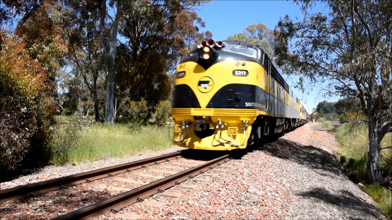 Leigh Creek Coal Hopper Movement by SSR from Port Augusta Power Station