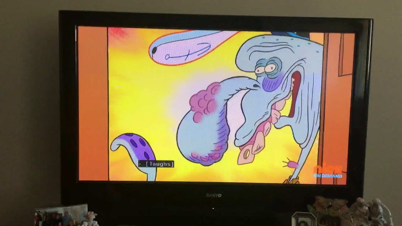 I React To Red Mist Squidward Reference - YouTube