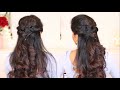 Hairstyle for girls  prom hairstyle  bridesmaid hairstyle  femirelle hairstyle  easy  simple