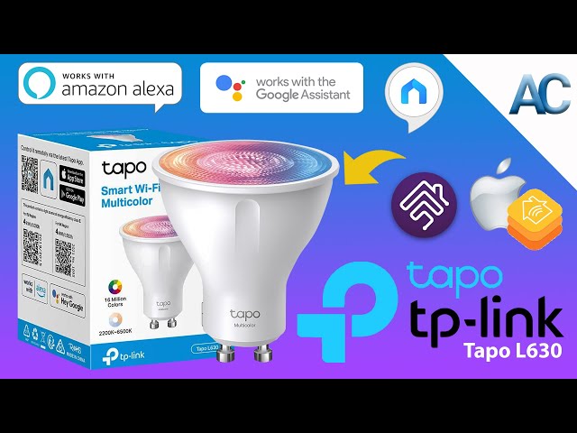 TP-Link Tapo L630 Lampadina WiFi Intelligente LED Smart GU10, RGBW