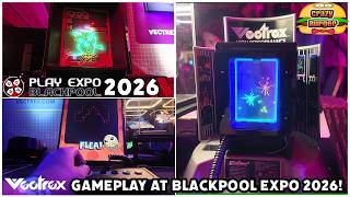 Blackpool Play Expo 2026 -  Vectrex Gameplay, Vectrex Mini, Flea On Vectrex, Flearun sneak peek..