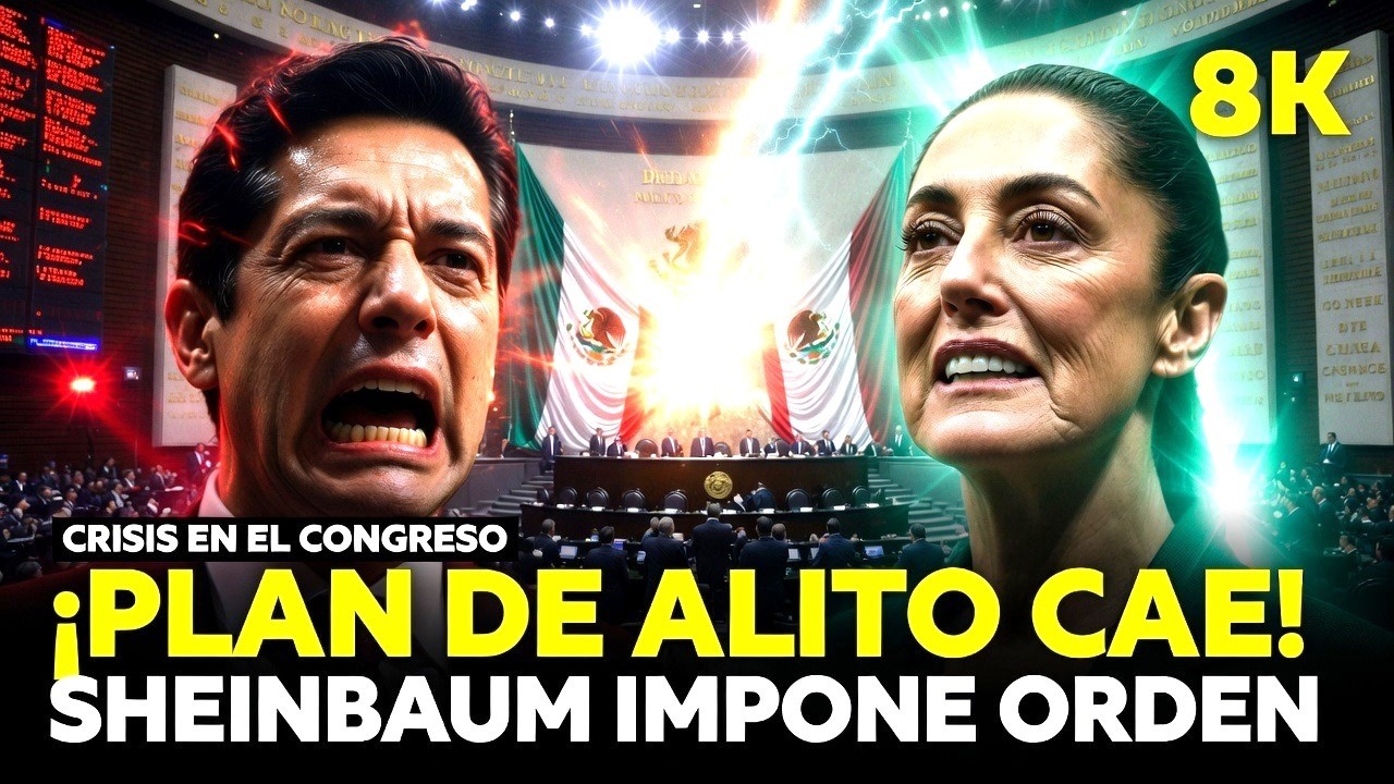 ÚLTIMA HORA! ¡ALITO MORENO bajo presión! Sheinbaum gana la reforma y peligran las pluris en México