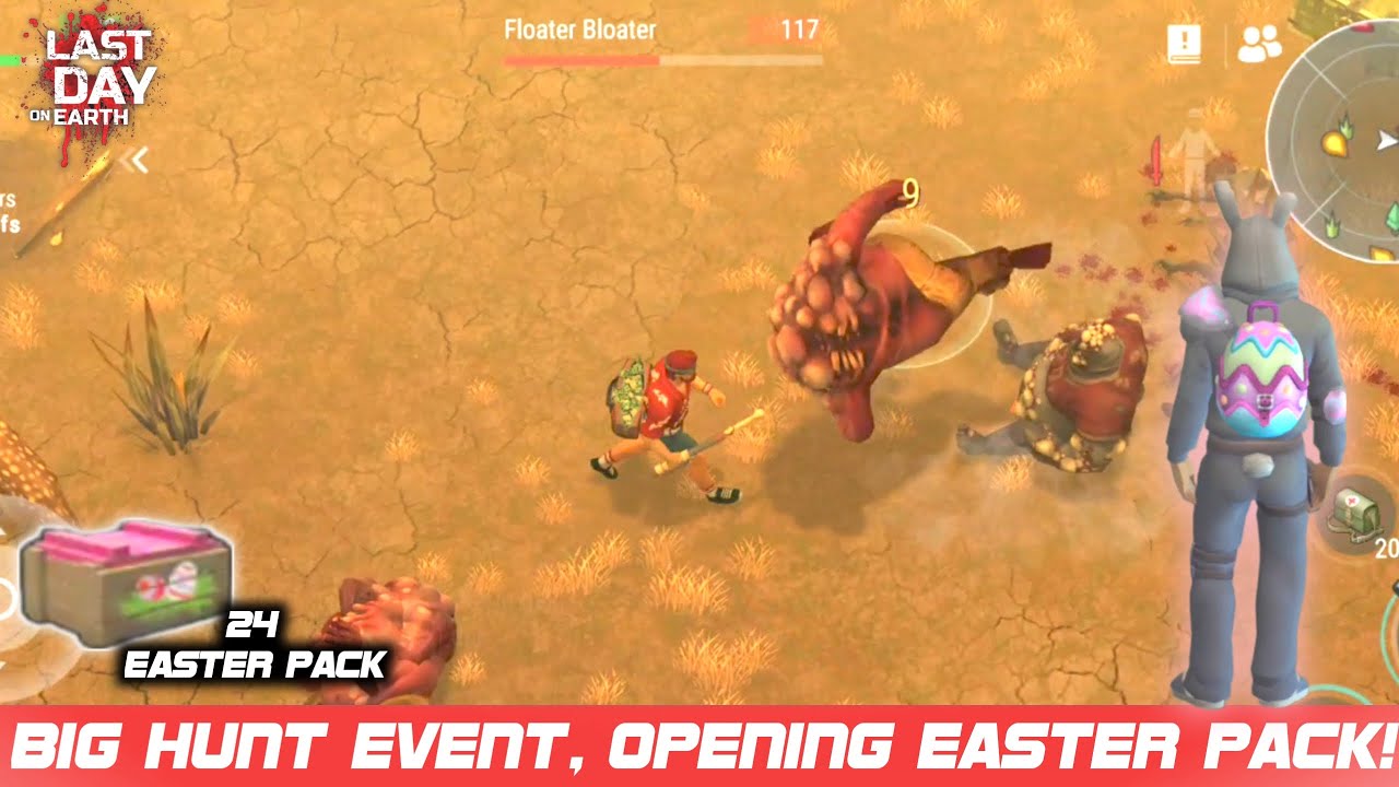 Big Hunt Event | Opening 24 Easter Pack | Huge Rewards!! Last Day Om Earth Survival