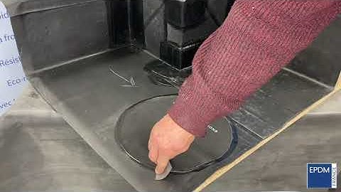 Tutoriel : Pose Évacuation Eaux Pluviales avec primaire et mastic | EPDM France