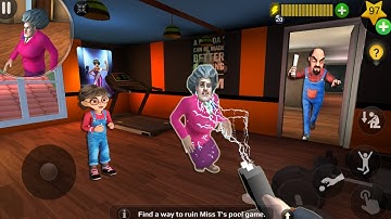 Scary Teacher 3D_New updater-New fun video everyday , gameplay walkthrough  part 662 ( android, ios)