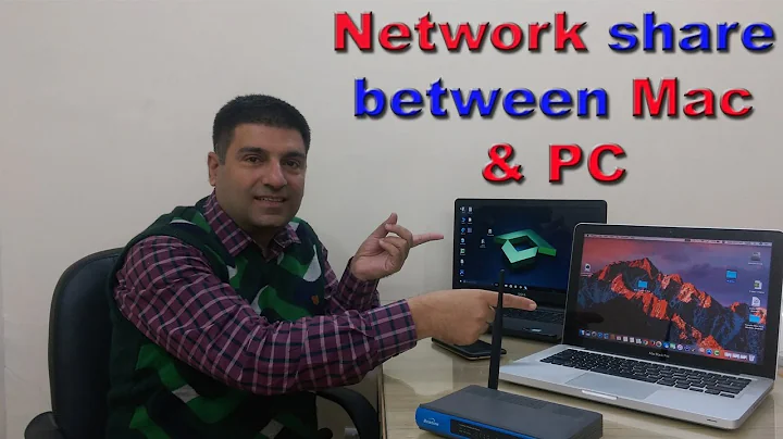 How to connect Mac with Windows network | Demo windows 10