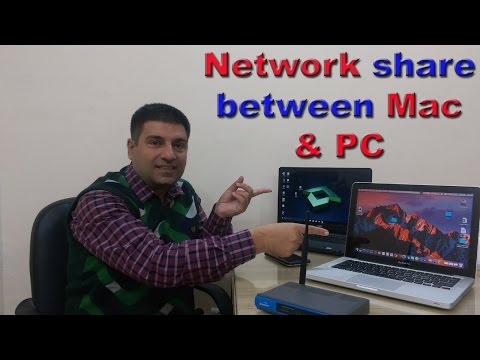 How to connect Mac with Windows network | Demo windows 10