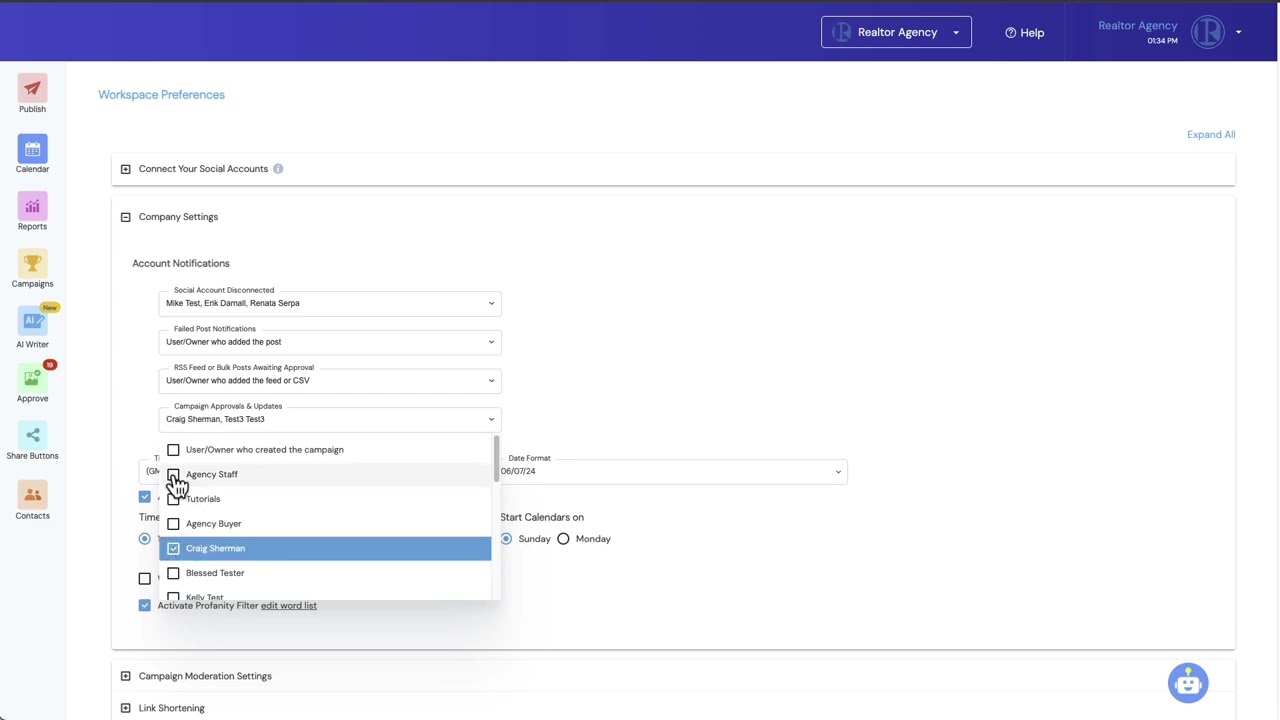 Multiple Users Can Now Receive Each Account Notification!