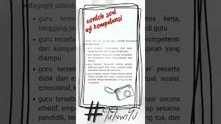 contoh soal uji kompetensi kenaikan jenjang jabatan (ukjj) guru 2024 || kumpulan soal cek deskripsi contoh soal uji kompetensi kenaikan jenjang jabatan (ukjj) guru 2024 || kumpulan soal cek deskripsi