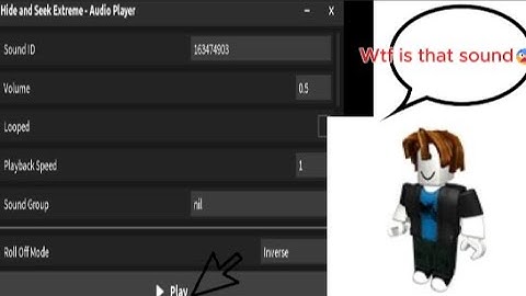 FE HIDE AND SEEK EXTREME AUDIO PLAYER SCRIPT(ONLY WORKS IN HIDE AND SEEK EXTREME/PASTEBIN)