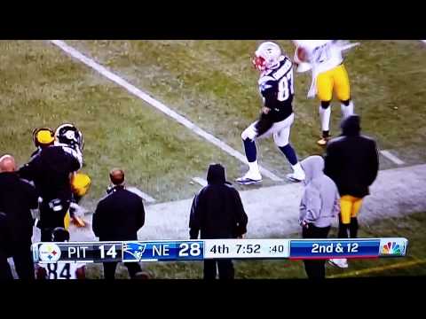 Tom Brady caught Cheating vs Steelers? 9/10/15